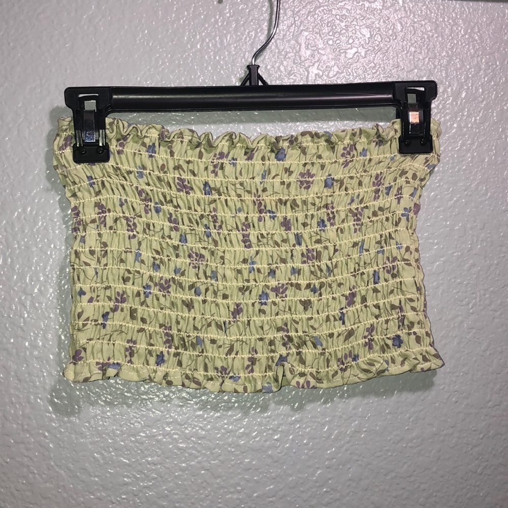 Ruffle tube top